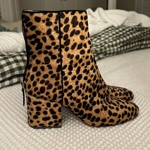 Leopard booties!